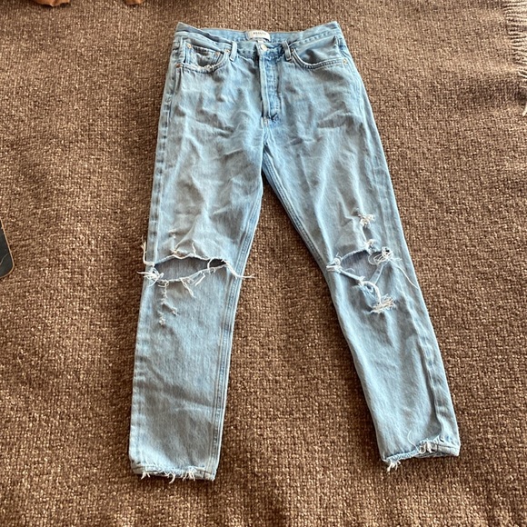 AGOLDE Jamie High Rise Jeans - Picture 2 of 7